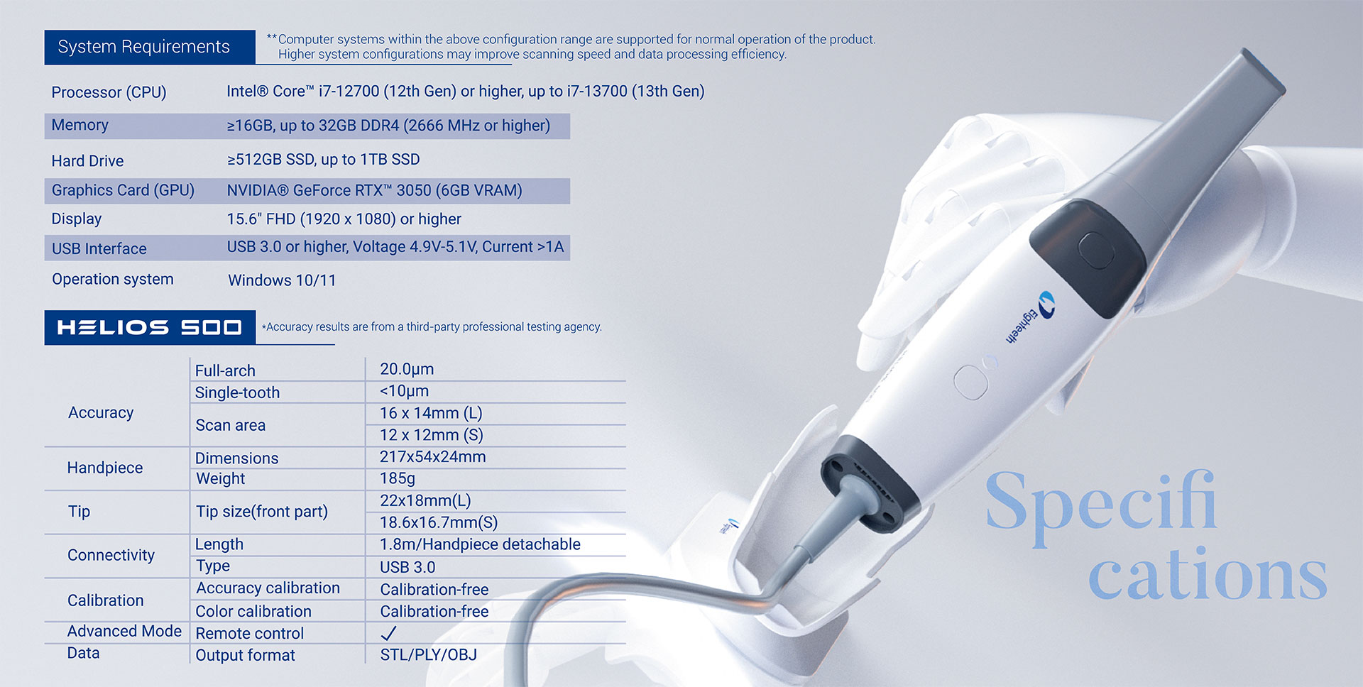 Helios Injection Systems Helios 500 - Digital Impressions - Changzhou Sifary Medical Technology ...