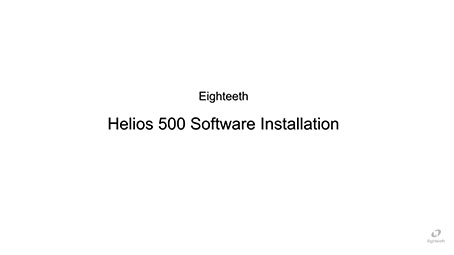 Helios 500 Software Installation