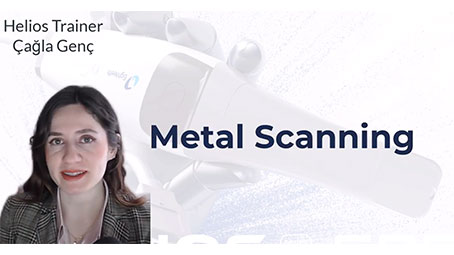 Helios 500 Scanning Strategy for Metal